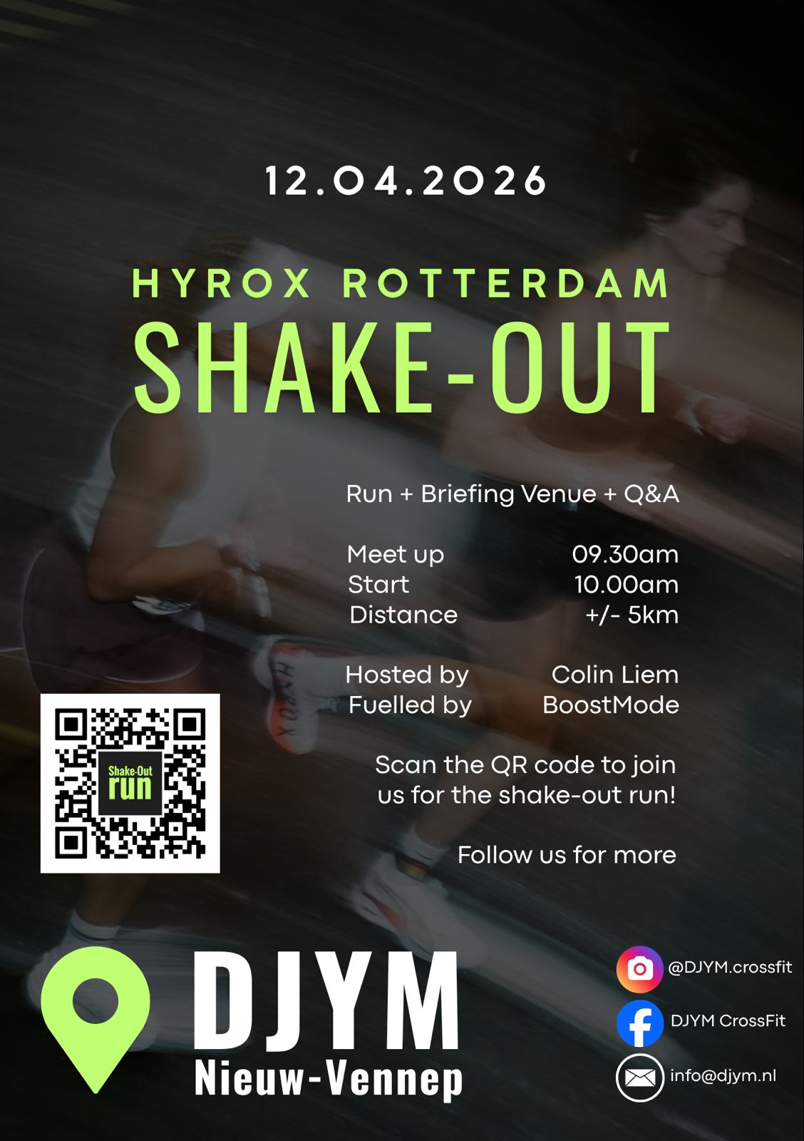 HYROX Rotterdam Shake-Out
